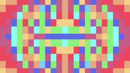 abstract color pixel block background illustration New holiday universal colorful joyful glamour retro vintage stock image