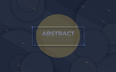 Abstract 3D style dark blue shiny light. Geometric techno wallpaper designs. vector eps10 editable