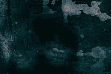 Black Grunge Concrete Wall Texture Background.