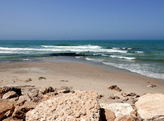 mare solitario in inverno