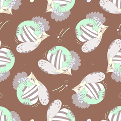 Abstract seamless pattern