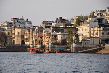 Obraz premium Udaipur, Inde, lac, jardins, beauté