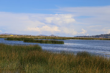 チチカカ湖　プーノ　ペルー