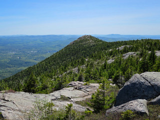 View from Middle Moat Mountain, near Conway, New Hampshire