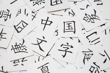 A card for learning Chinese characters