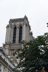 Fototapeta premium The original Notre Dame on a beautiful Paris day