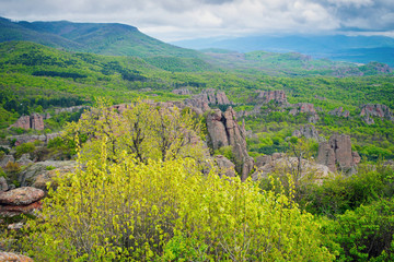 Belogradchik Rocks in Bulgaria - rock formations natural landscape