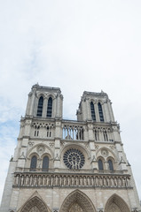 The original Notre Dame on a beautiful Paris day