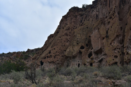 Caverns and Cliff Dwellings in Los Alamos New Mexico