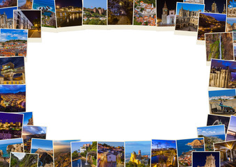 Frame made of Portugal images (my photos)