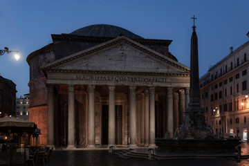 Obraz premium View of Pantheon in Rome