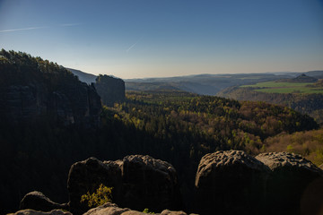 Panorama Sächsische Schweiz