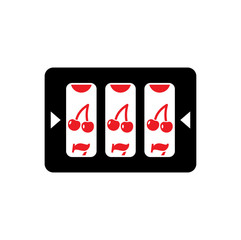 Casino icon on background for graphic and web design. Simple vector sign. Internet concept symbol for website button or mobile app.