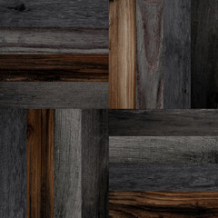 Dark parquet floor texture.