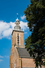 Fototapeta na wymiar Sint Bavo Church in Aardenburg, The Netherlands