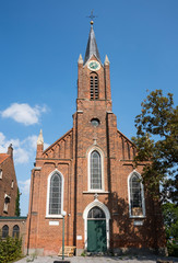 Fototapeta na wymiar De Gregorius Church in Axel, The Netherlands