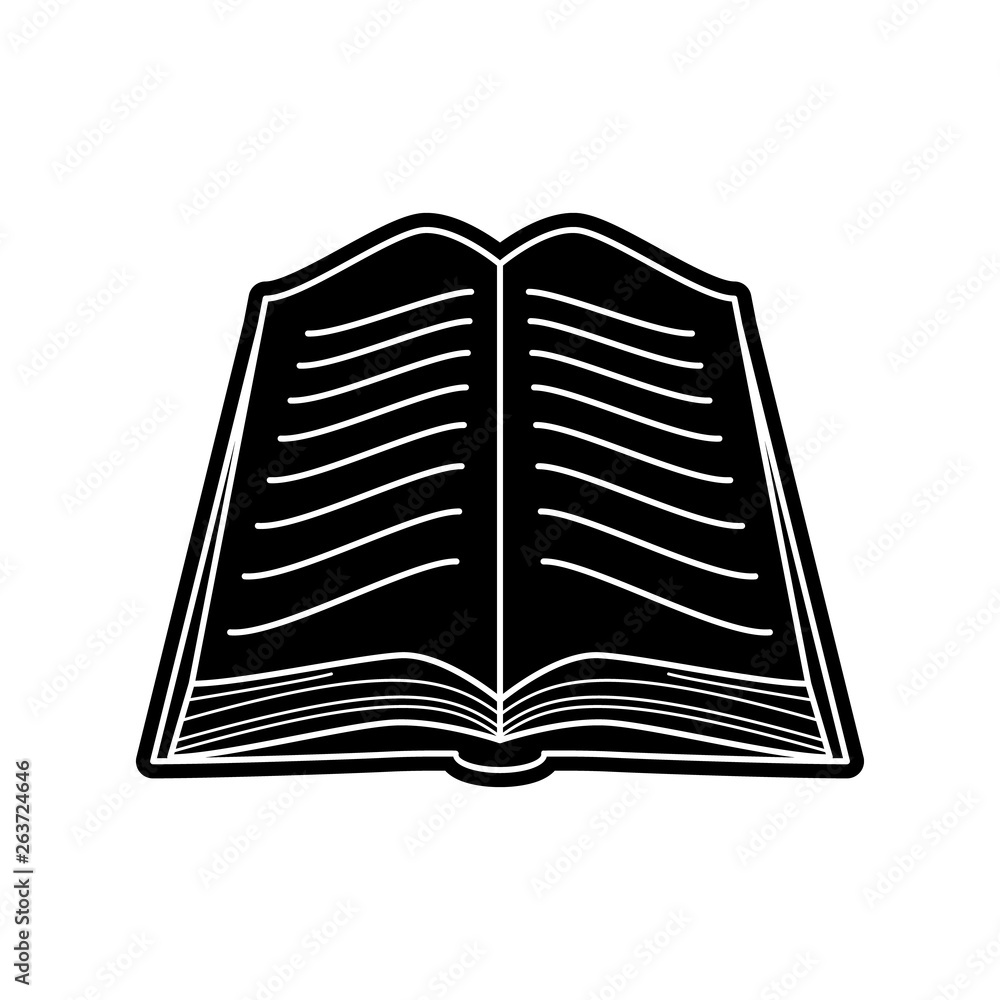 Poster book icon. element of arabian for mobile concept and web apps icon. glyph, flat icon for website des