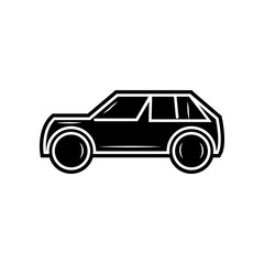 Car icon. Element of Cars for mobile concept and web apps icon. Glyph, flat icon for website design and development, app development