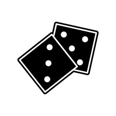 playing darts icon. Element of Casino for mobile concept and web apps icon. Glyph, flat icon for website design and development, app development