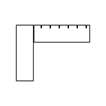 recommend clip art: Degree Square icon. Element of Constraction tools for mobile concept and web apps icon. Outline, thin line icon for website design and development, app development