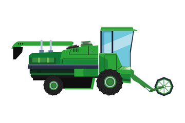 tractor icon cartoon