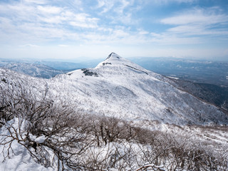 冬 登山 風景