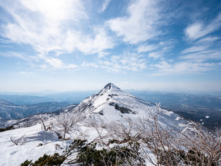 冬 登山 風景