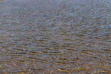 Abstract photo-texture of rippled water.