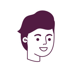 head of man avatar character