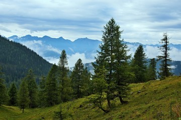 Austrian Alps-outlook of the Alps