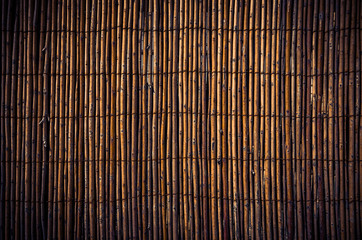 Cane Fence Background