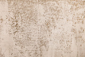 Closeup grunge abstract vintage aged decorative detailed concrete wall for texture background. Banner with space for text. Concept modern renovation loft style, Venetian stucco, repair