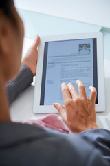 Resume in tablet