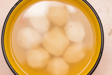 potatoes in a plate