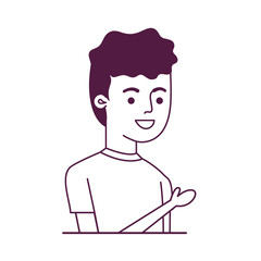 young man avatar character