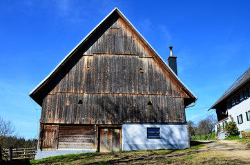 Obraz premium altes Bauernhaus