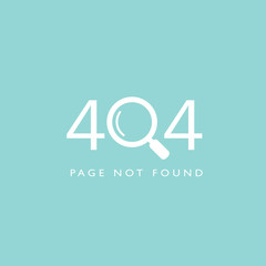404 page not found website template - obrazy, fototapety, plakaty