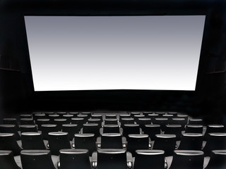 Empty cinema screen