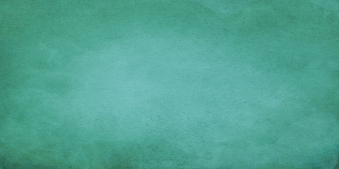Green wide grunge effect texture.
