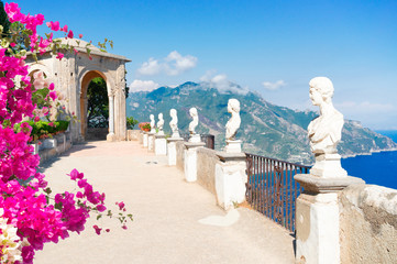 Ravello village, Amalfi coast of Italy