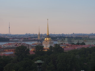 Fototapeta premium View of St. Petersburg from St. Isaac's Cathedral. Russia.