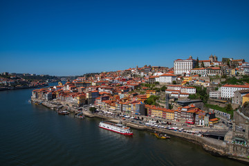 Fototapeta na wymiar downtown in Porto Portugal
