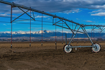 Irrigation and mountains