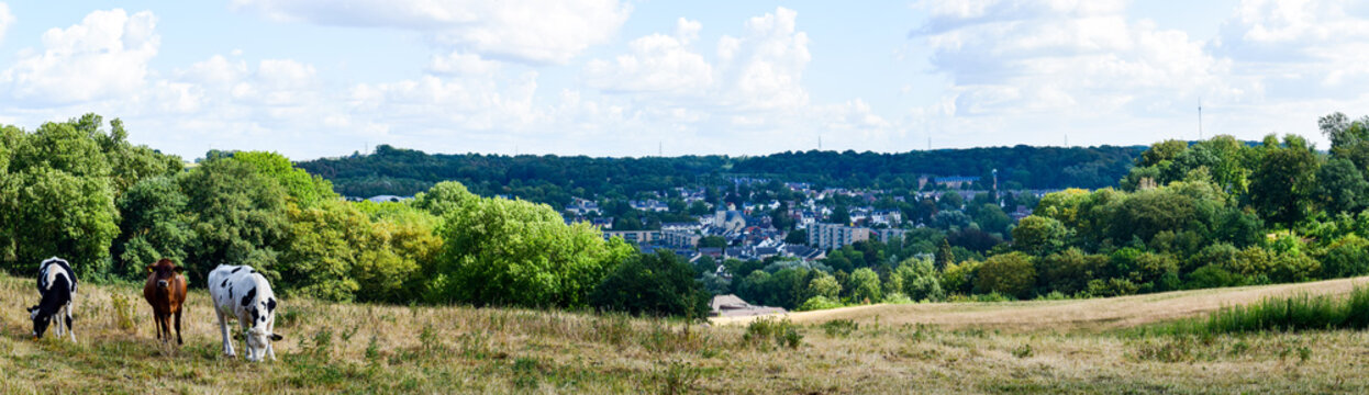 Panorama view Valkenburg The Netherlands