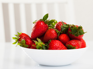 Fresh ripe strawberry