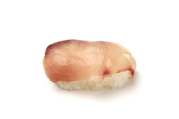 ハマチ 寿司 白背景