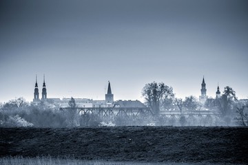 Opole panorama miasta © Henryk Niestrój
