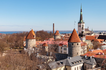 Obraz premium Old Town Tallinn
