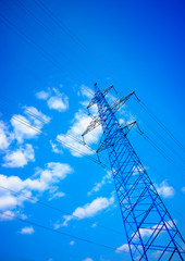 Diagonal power line background hd