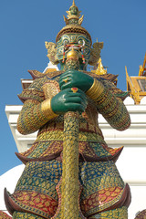 Thai style giant at the Temple Thailand